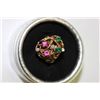 Image 1 : 14K LADIES RING W/ DIAMONDS, RUBIES AND EMERALDS