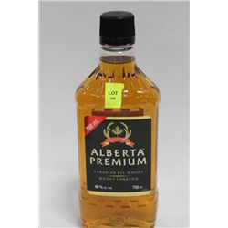 750 ML ALBERTA PREMIUM CANADIAN RYE WHISKY X2