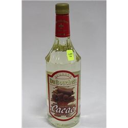 1 LITRE DU BOUCHETT CREME DE CACAO LIQUEUR