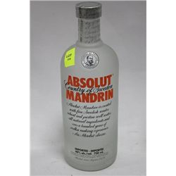 750 ML ABSOLUT MANDARINE VODKA