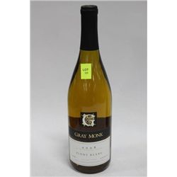 750 ML GRAY MONK 2008 PINOT BLANC WHITE WINE X2