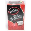 Image 1 : 4 BOTTLES X 330 ML MIKES HARD CRANBERRY