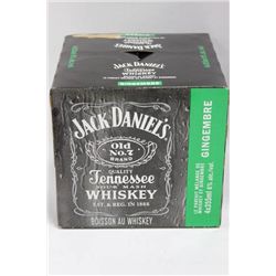 4 CANS X355 ML JACK DANIELS WHISKEY AND GINGER