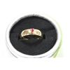 Image 1 : 10K 2.0 RUBY SIZE 9.5 RING