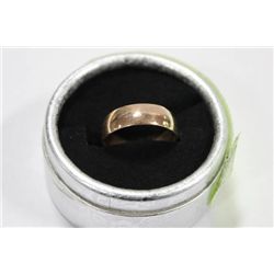 14K 5.25 GRAM, WEDDING RING SIZE 10.5