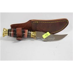 HANDMADE BONE HANDLED KNIFE ON CHOICE