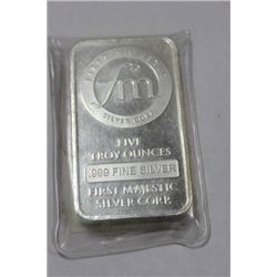 5 OZ SILVER BAR
