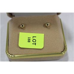 10 KT GOLD PEARL EARRINGS