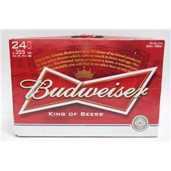 CASE OF 24 BUDWEISER CANS