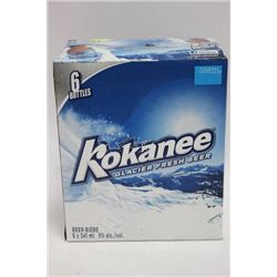 CASE OF 6 KOKANEE BOTTLES