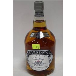 1.14L GIBSONS FINEST STERLING WHISKY 40%
