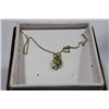 Image 1 : 10KT GOLD CHAIN WITH PENDANT