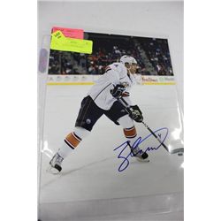 TAYLOR HALL SIGNED 8X10