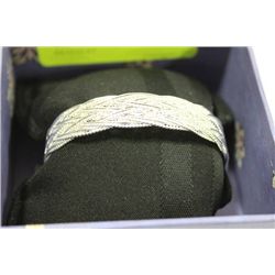 WEAVED STERLING SILVER BRACELET