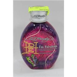 BOTTLE OF ED HARDY I M FABULOUS TANNING LOTION