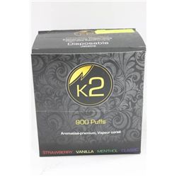 CASE OF 16 STRAWBERRY/MENTHOL/VANILLA AND CLASSIC