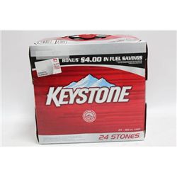 CASE OF 24 KEYSTONE BEER CANS