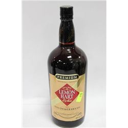 1.14L BOTTLE OF ORIGINAL LEMON HART RUM 40%