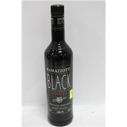 750ML BOTTLE OF RAMAZZOTTI BLACK ITALIAN LIQUEUR