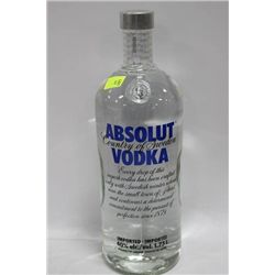 1.75L BOTTLE OF ABSOLUT VODKA 40%