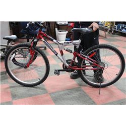 MONGOOSE 21 SPD FULL SUSPENSION MOUNTAIN BIKE