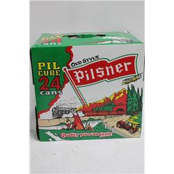 CASE OF 24 PILSNER BEER CANS