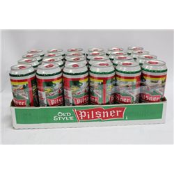 FLAT OF 24 PILSNER TALL BEER CANS