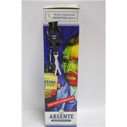 750ML BOTTLE OF ABSENTE  ABSINTHE REFINED LIQUEUR