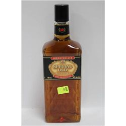 750ML BOTTLE OF SPECIAL OLD RYE WHISKEY 40%