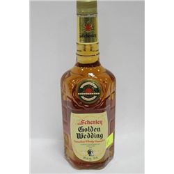 750ML BOTTLE OF GOLDEN WEDDING CANADIAN WHISKEY
