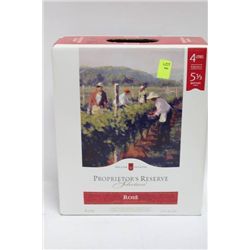 4L BOX OF PROPRIETIORS RESERVE ROSE WINE