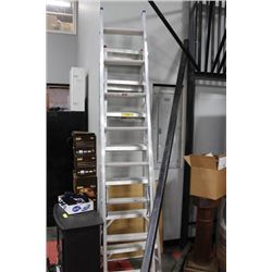 ALUMINUM EXTENSION LADDER