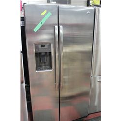 GE STAINLESS STEEL PROFILE FRIDGE 22 CUBE