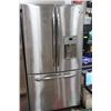 Image 1 : GE PROFILE ST STEEL FRENCH DOOR FRIDGE W IN DOOR