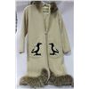 Image 1 : INUIT HANDCRAFTED LADIES COAT FROM FROBISHER BAY