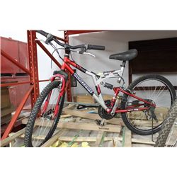 MONGOOSE 21 SPEED FULL SUSPENSION MOUNTAIN BIKE