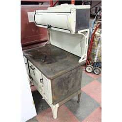 1940'S LA SALLE CAST IRON STOVE