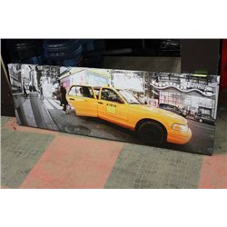SHOWHOME TAXI CANVAS PICTURE