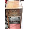 Image 1 : ANTIQUE 2 DRAWER NIGHT STAND