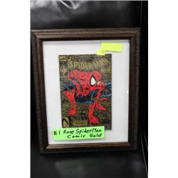 #1 RARE SPIDER MAN COMIC GOLD