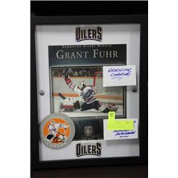 GRANT FUHR GUARANTEED AUTHENTIC AUTOGRAPH