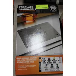 PRO PLATE STANDARD 1 ALUMINUM ROUTER PLATE