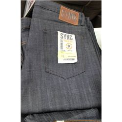 PAIR OF NEW SYNC JEANS ON CHOICE: SIZE 34