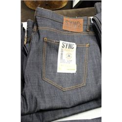 PAIR OF NEW SYNC JEANS ON CHOICE: SIZE 36