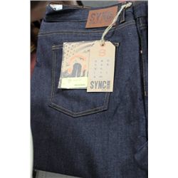 PAIR OF NEW SYNC JEANS ON CHOICE: SIZE 40