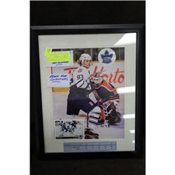 DOUG GILMOUR GUARANTEED AUTHENTIC AUTOGRAPH
