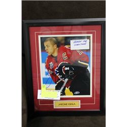 JAROME IGINLA GUARANTEED AUTHENTIC AUTOGRAPH