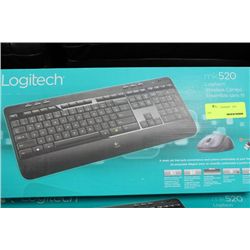 LOGITECH MK520 WIRELESS KEYBOARD AND MOUSE