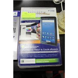 PANDIGITAL 9" MULTIMEDIA  TABLET & COLOUR READER