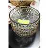 Image 1 : SET OF 4 GOLD RIMMED BOWLS
